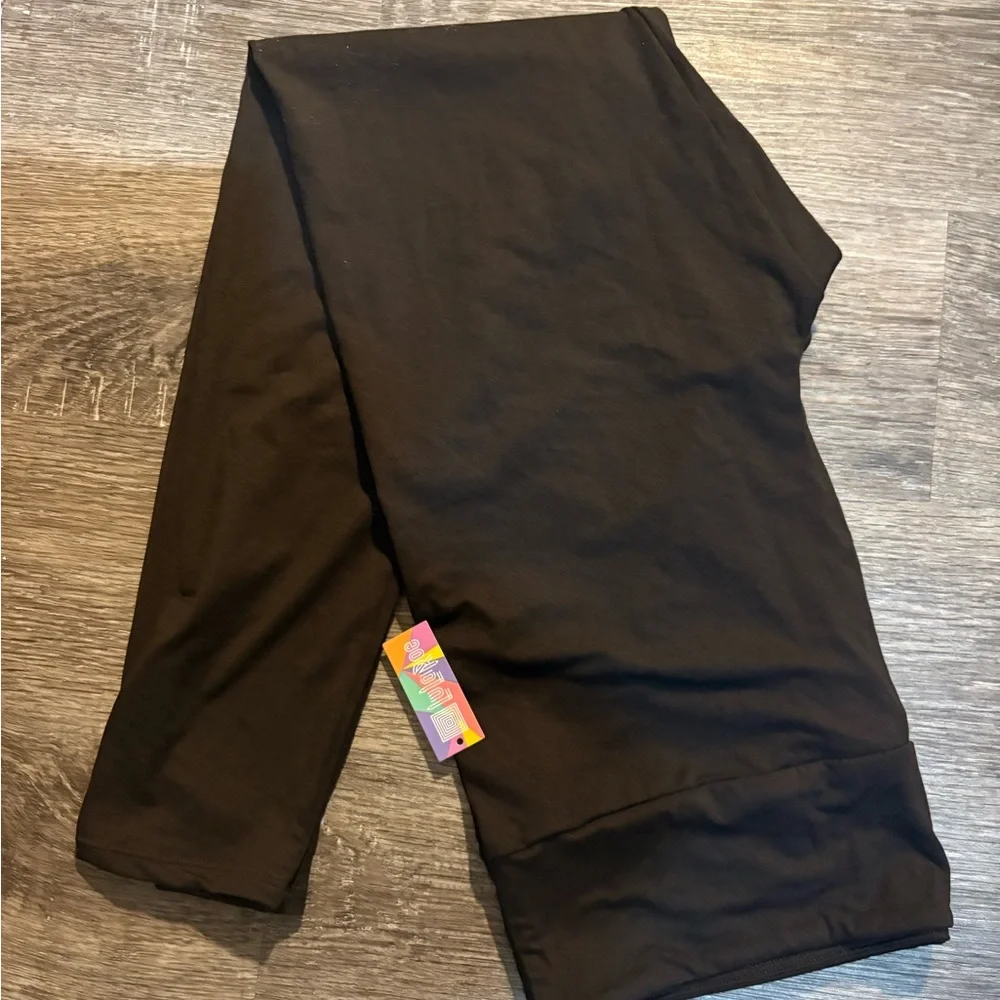Lularoe tc solid chocolate brown Leggings new with tag - Picture 1 of 1